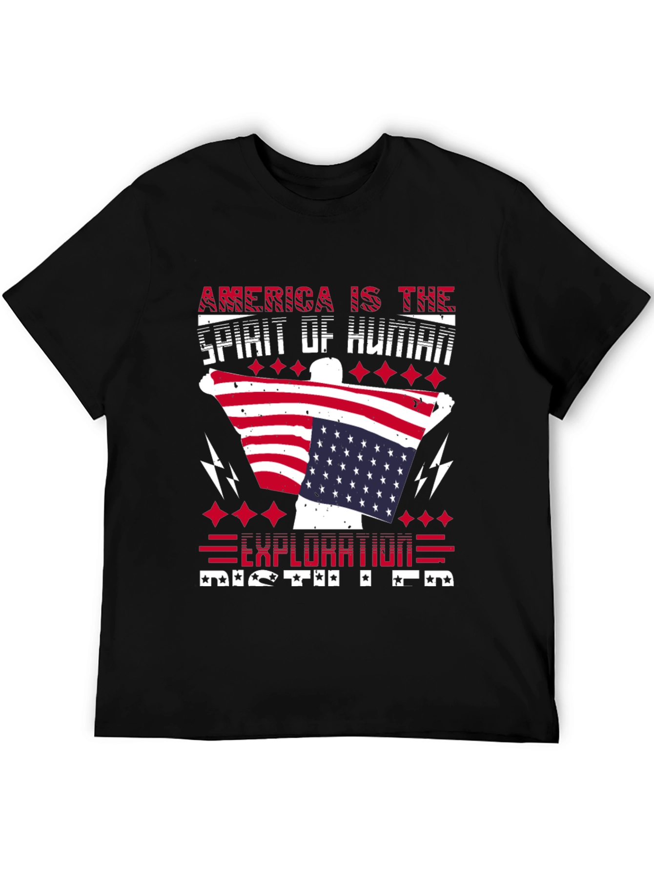 Patriotic America Exploration T-Shirt