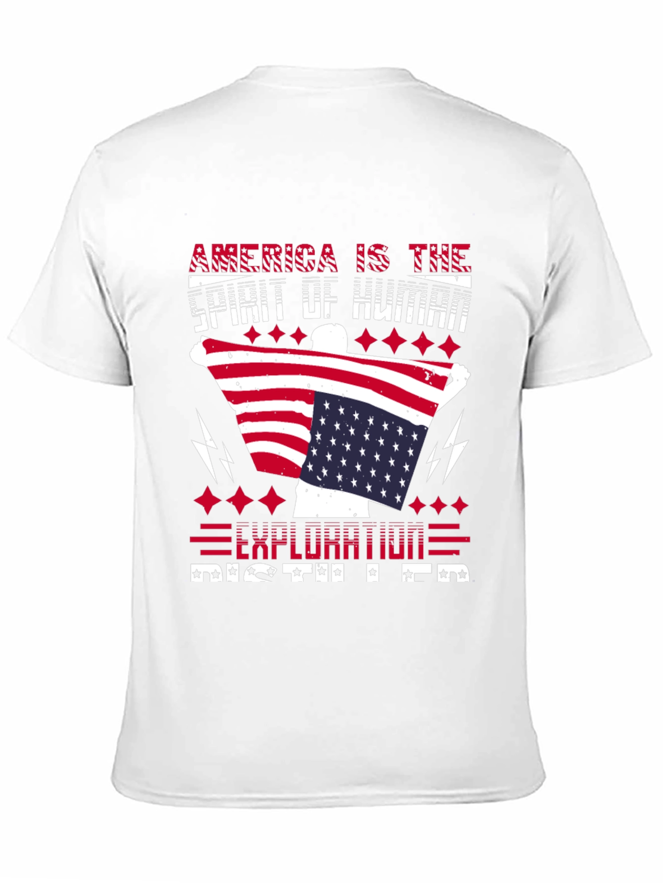 Patriotic America Exploration T-Shirt