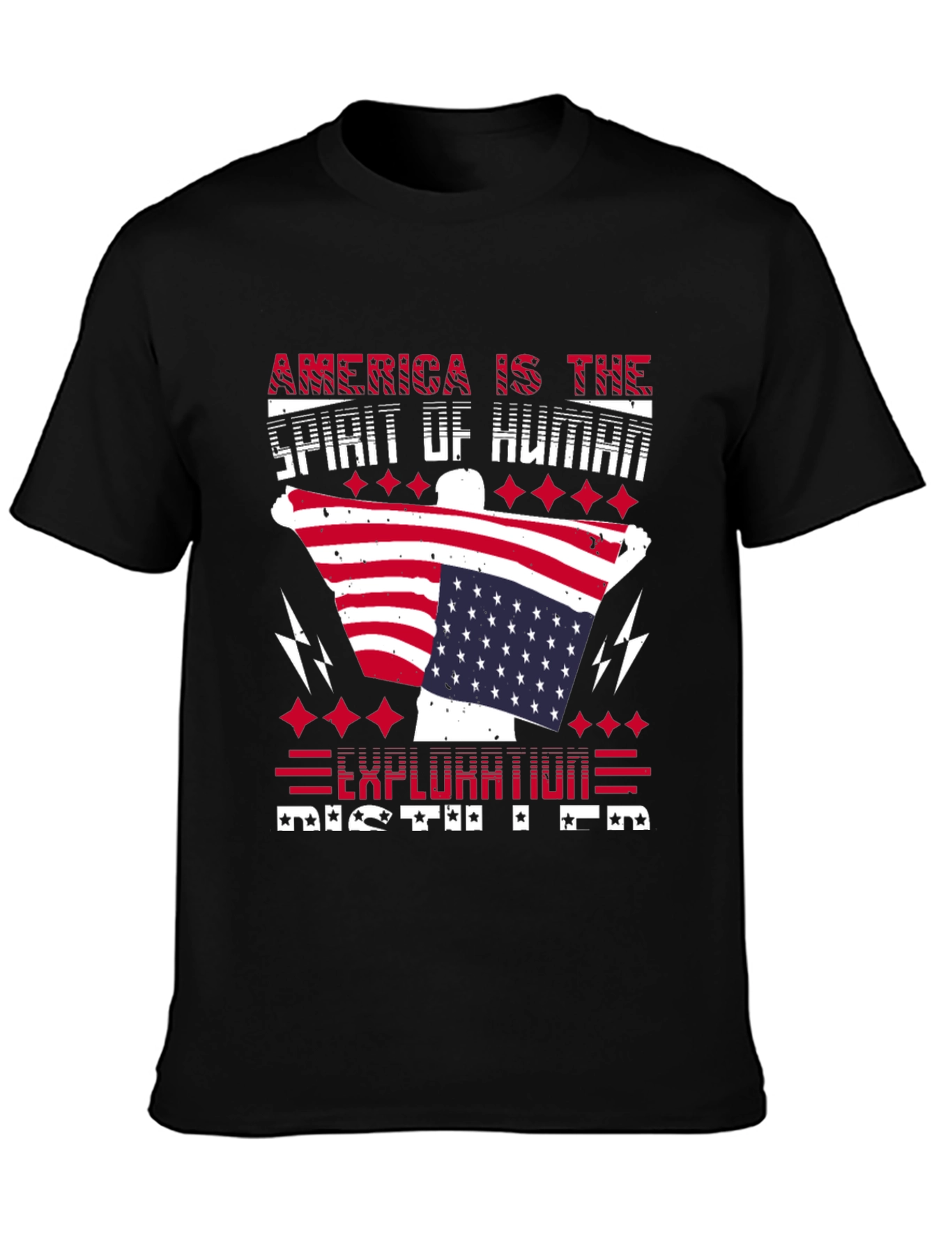 Patriotic America Exploration T-Shirt