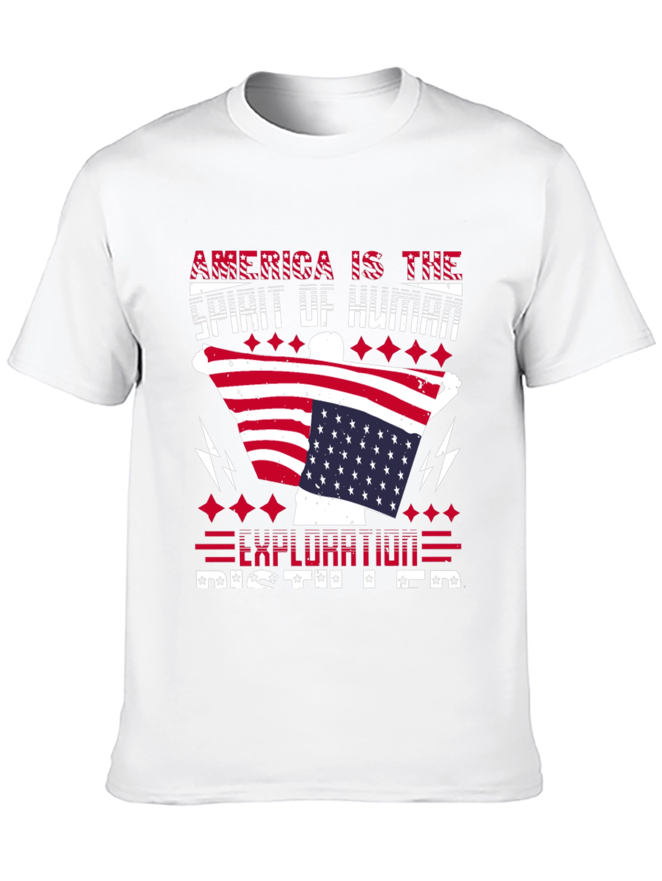 Patriotic America Exploration T-Shirt