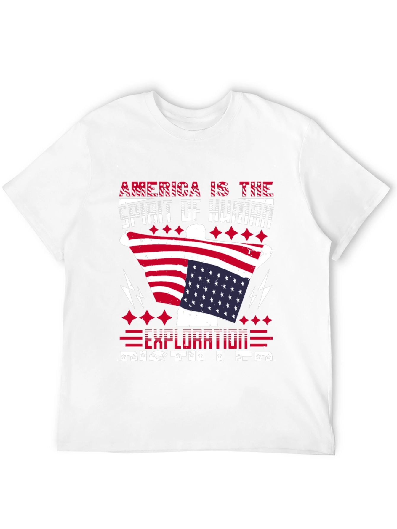 Patriotic America Exploration T-Shirt