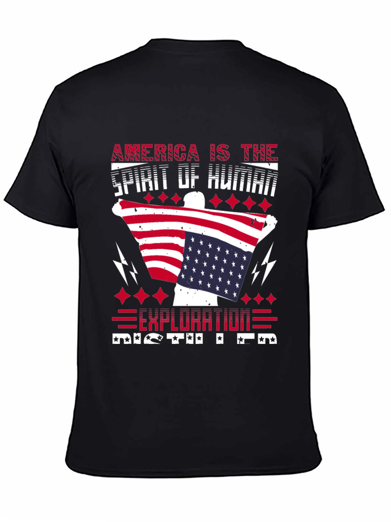Patriotic America Exploration T-Shirt