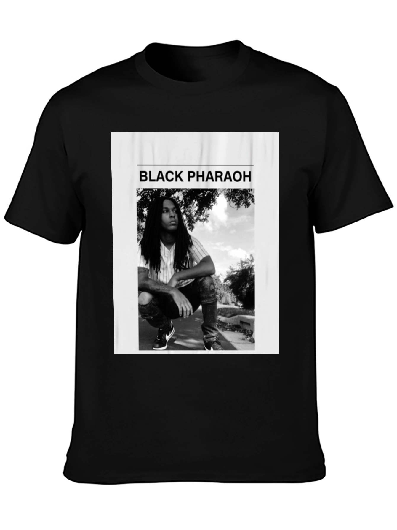 Black Pharaoh Graphic Tee - Unisex Soft Cotton T-Shirt