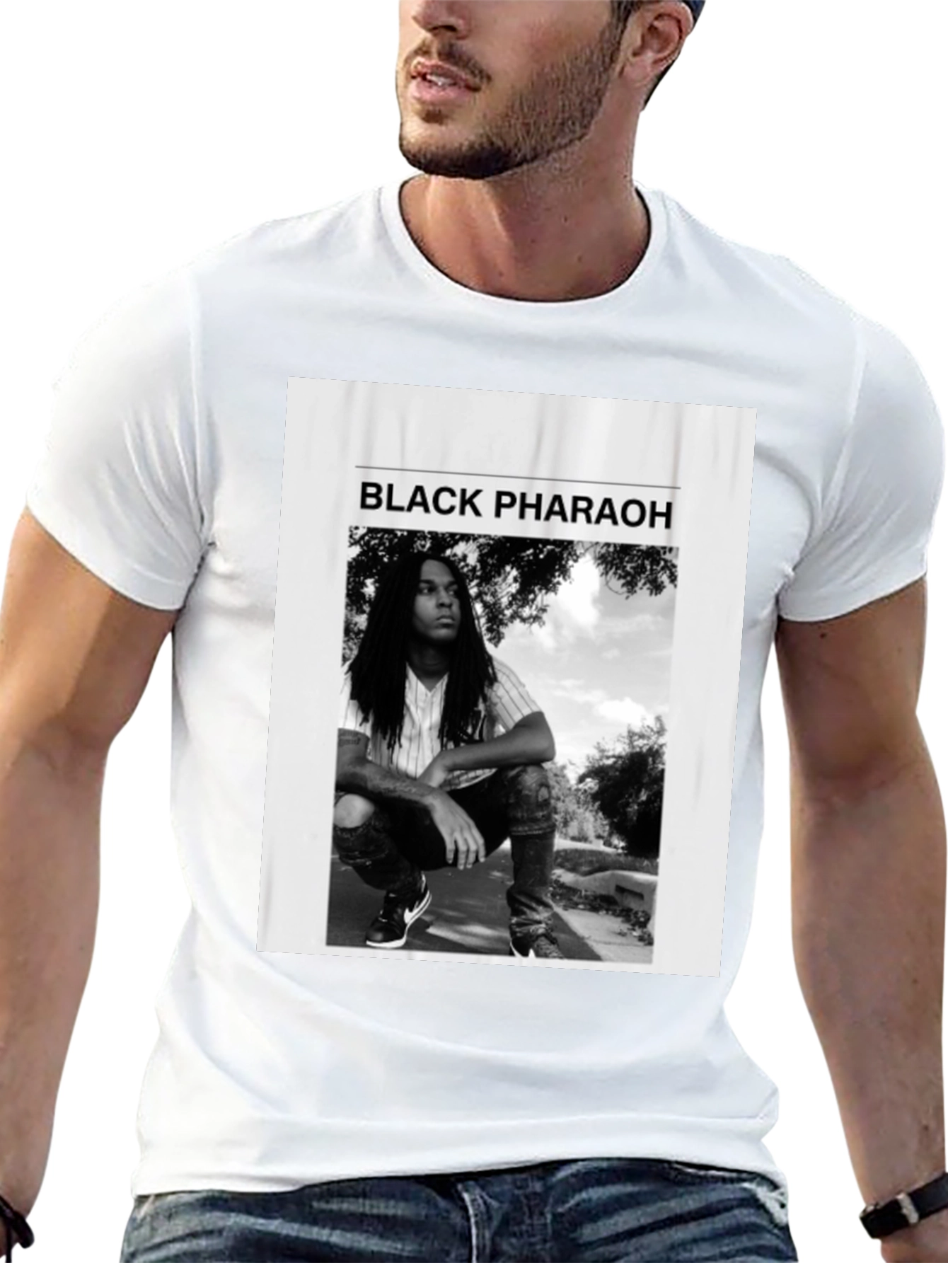 Black Pharaoh Graphic Tee - Unisex Soft Cotton T-Shirt