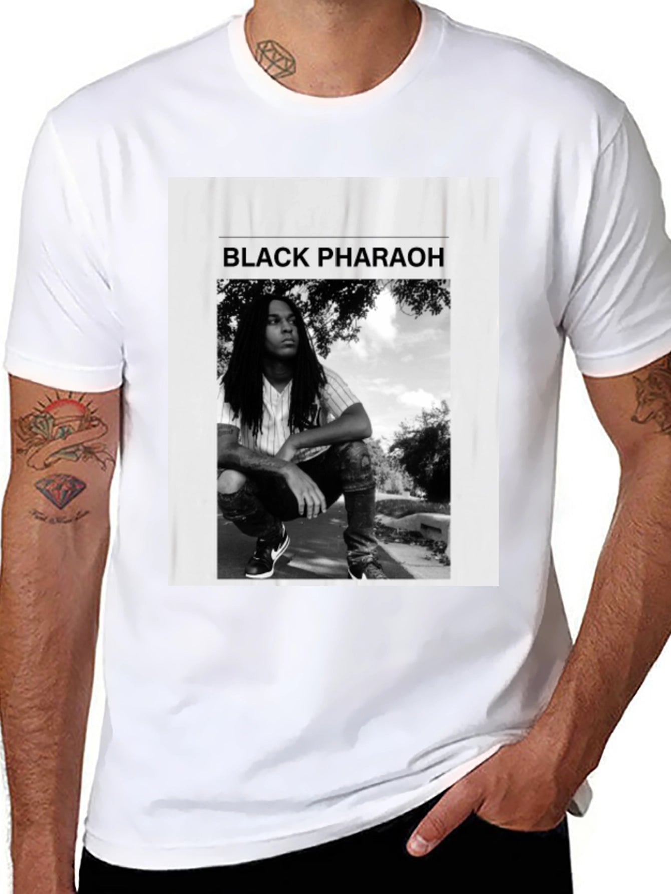 Black Pharaoh Graphic Tee - Unisex Soft Cotton T-Shirt