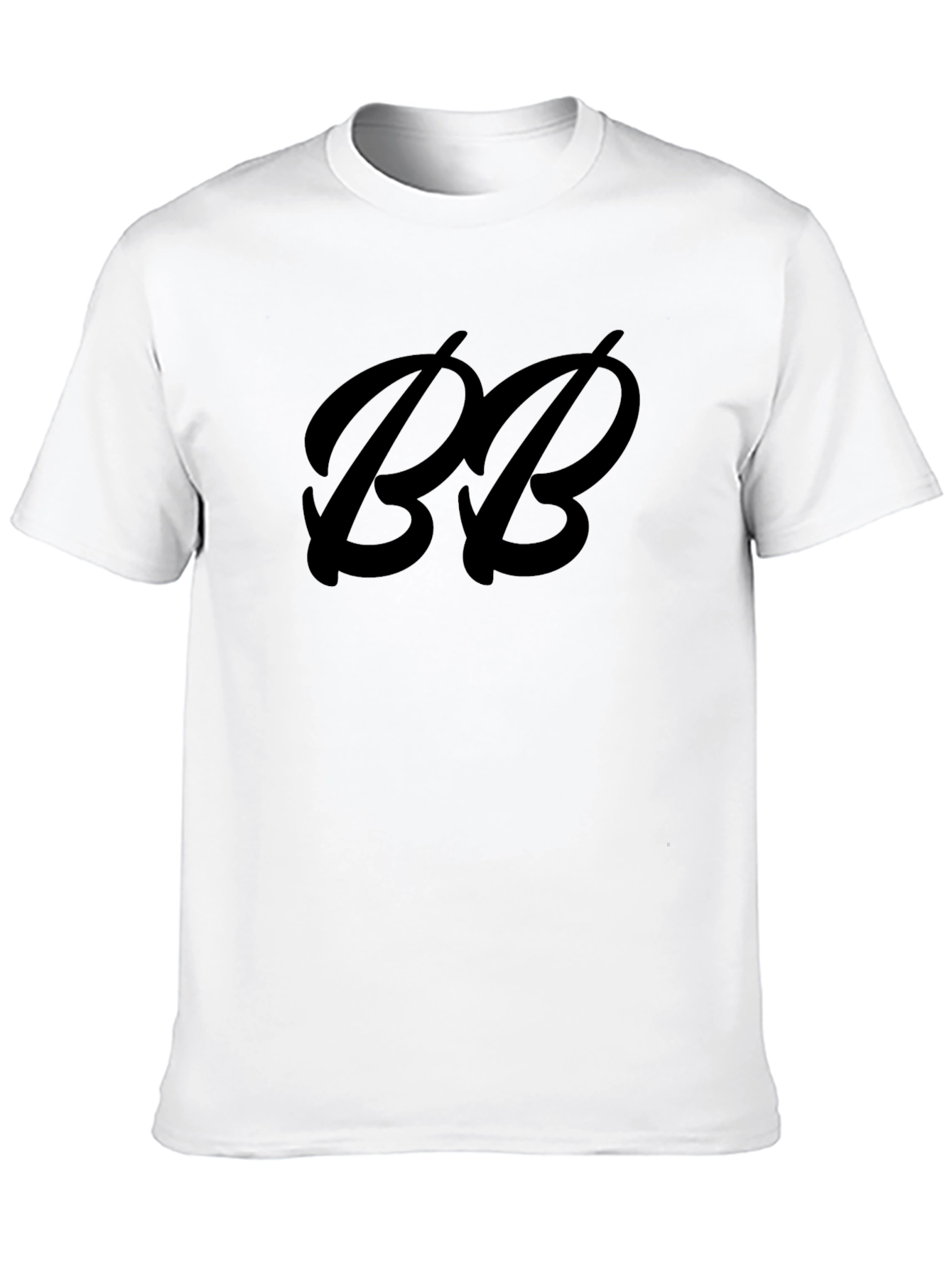 Mens Black BB Logo Tee - Casual Style