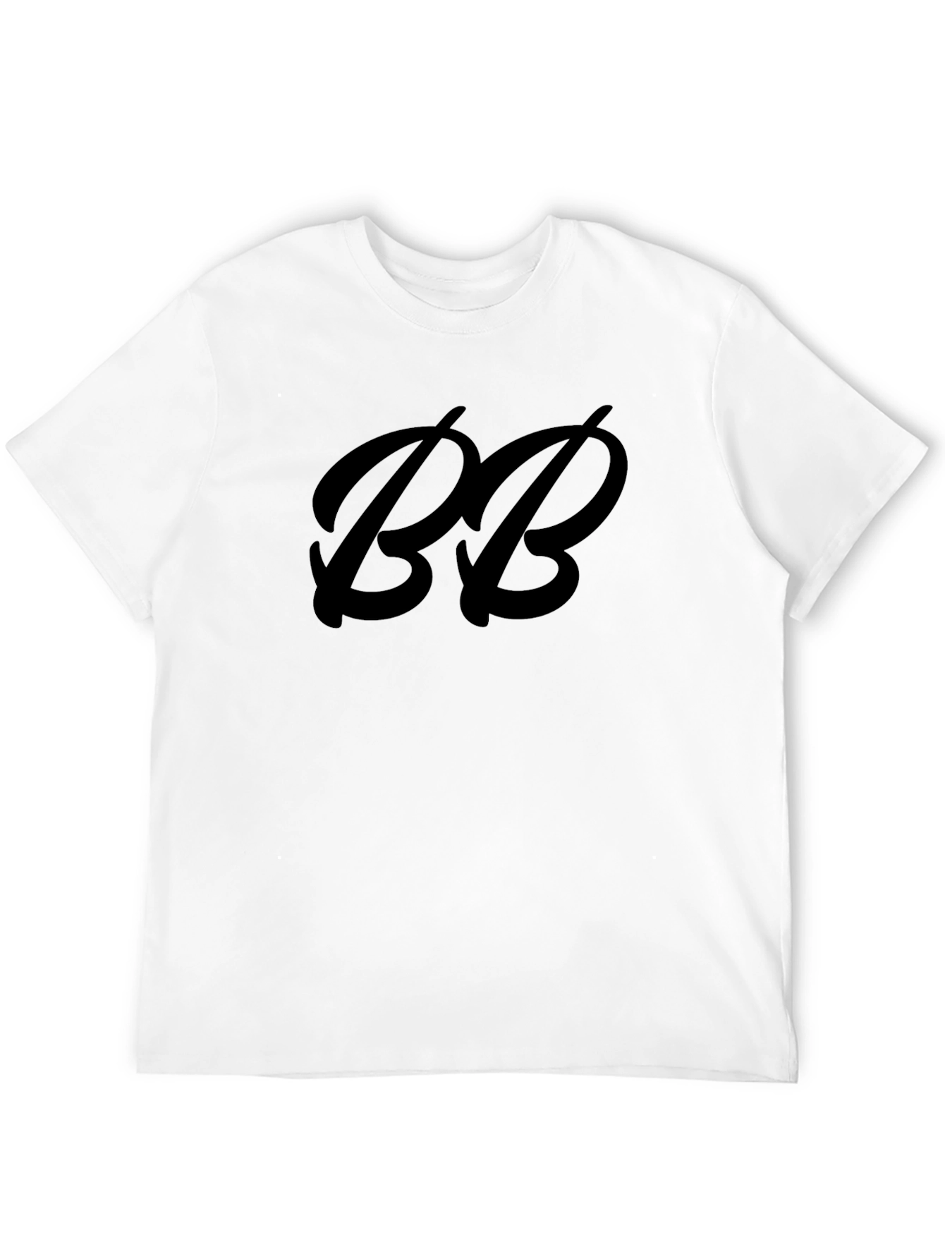 Mens Black BB Logo Tee - Casual Style