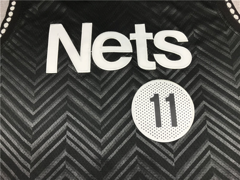 Men's Brooklyn Nets Kyrie Irving #11 Black 2020/21 Swingman Player Jerseys