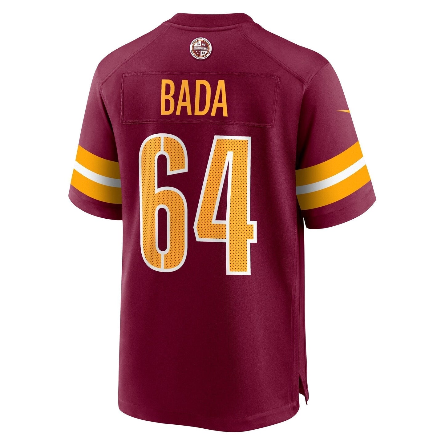 David Bada Washington Commanders Nike  Game Jersey -  Burgundy