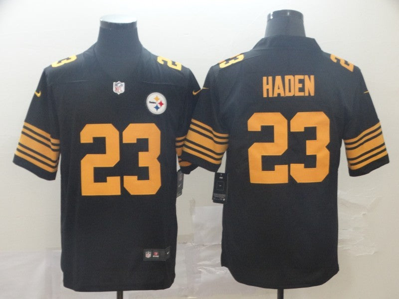 Men's Pittsburgh Steelers Joe Harden #23 Black Alternate Legend Jerseys