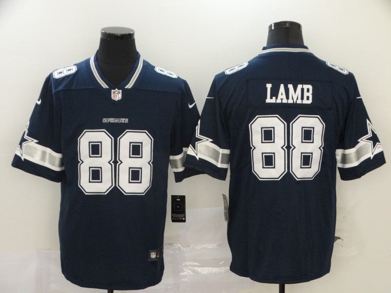 Men's Dallas Cowboys CeeDee Lamb #88 Navy Legend Jerseys