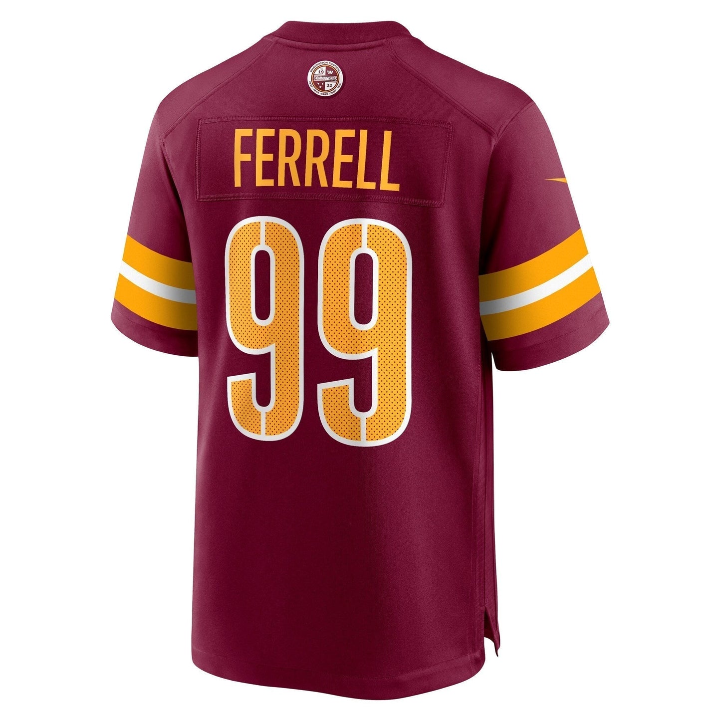 Clelin Ferrell Washington Commanders Nike Game Jersey -  Burgundy