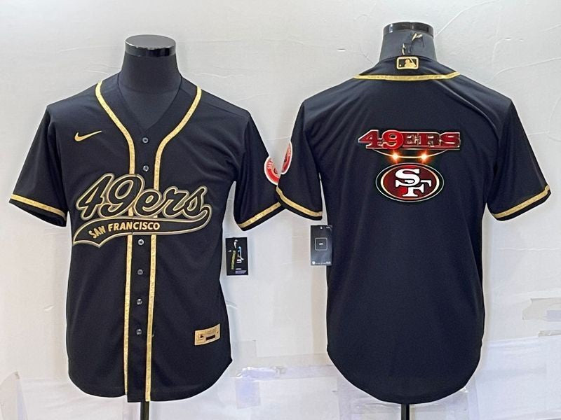 Men's San Francisco 49ers Black Player Jerseys