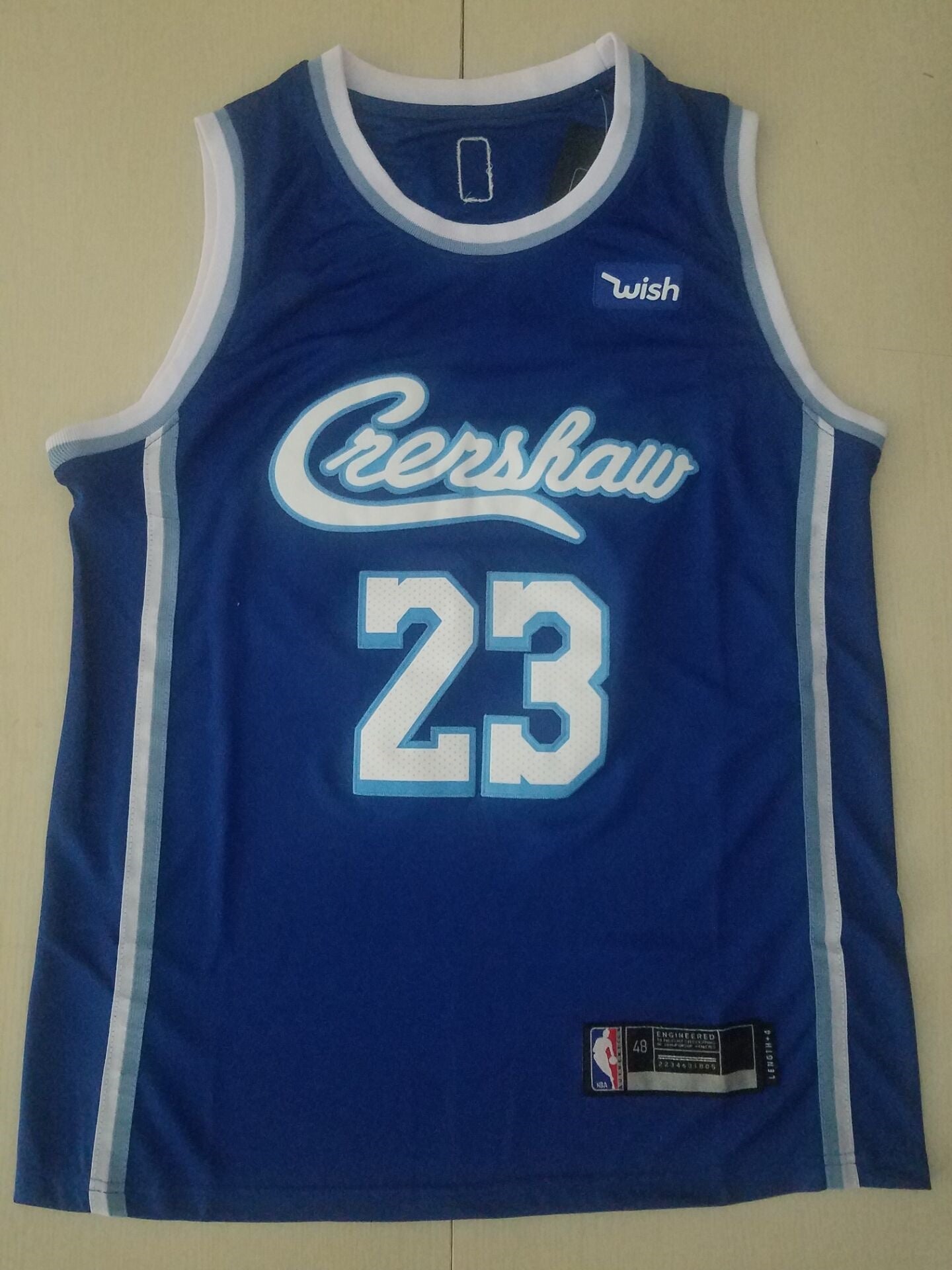 Men's Los Angeles Lakers LeBron James #23 NBA Blue Swingman Jerseys