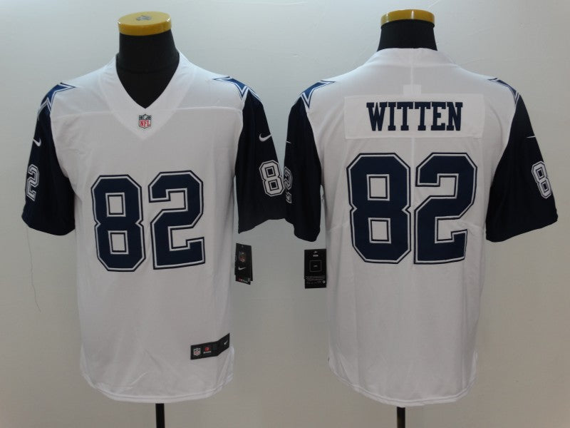 Men's Dallas Cowboys Jason Witten #82 White Game Jerseys