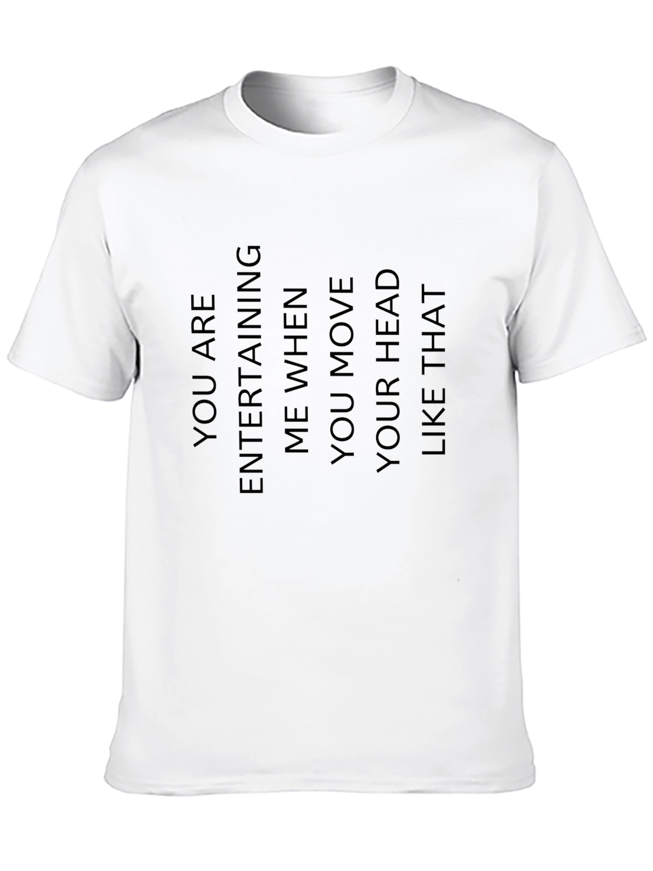 Entertaining Head Move Graphic Tee