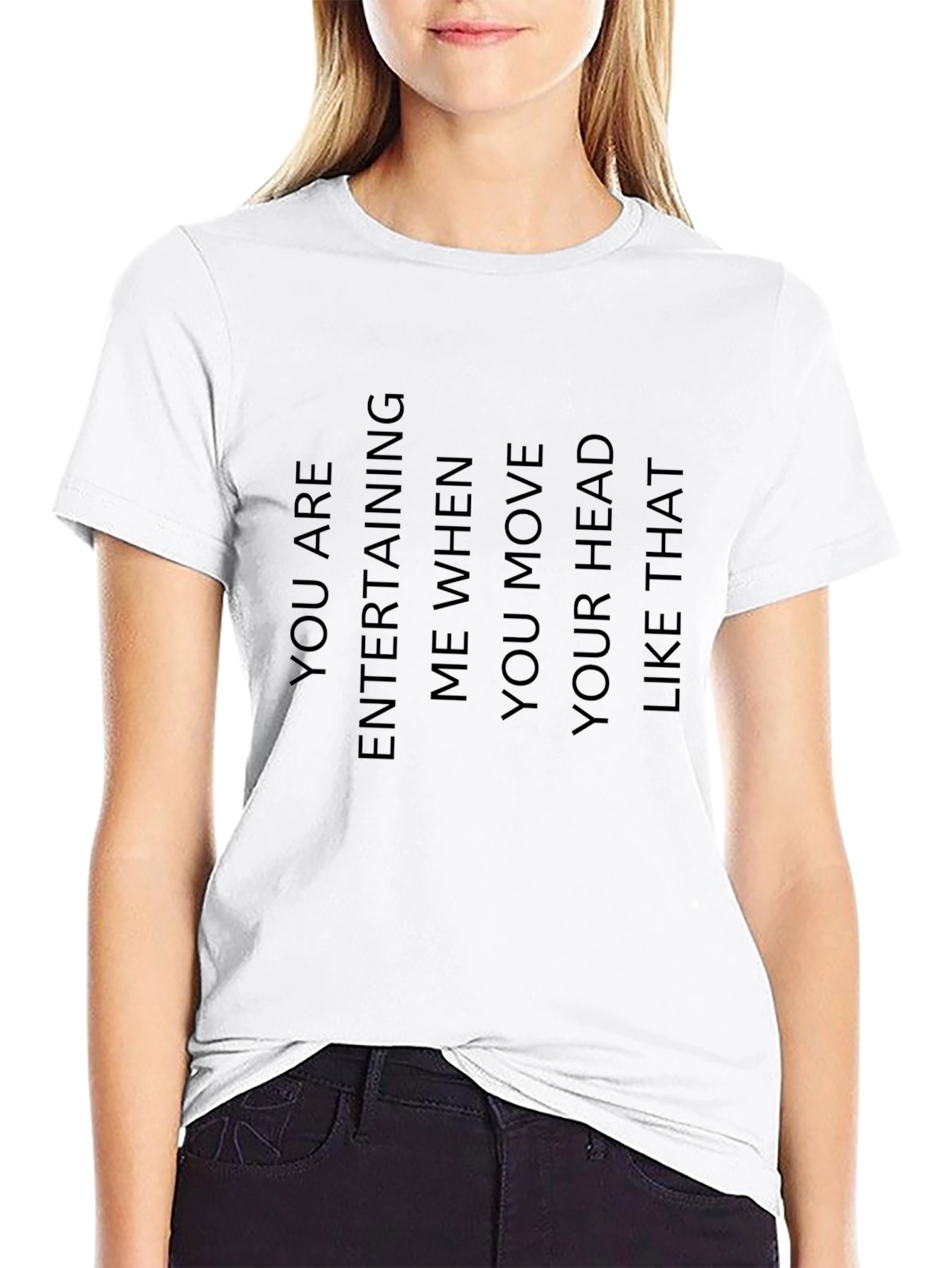 Entertaining Head Move Graphic Tee