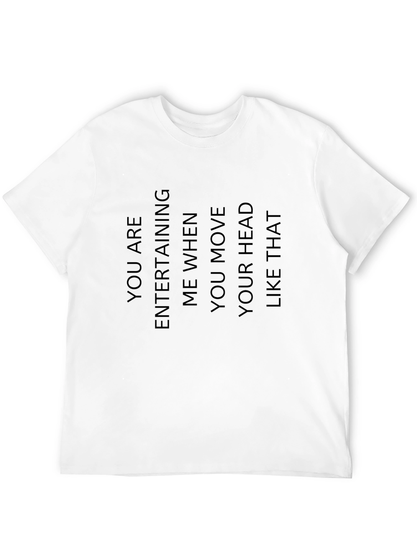 Entertaining Head Move Graphic Tee