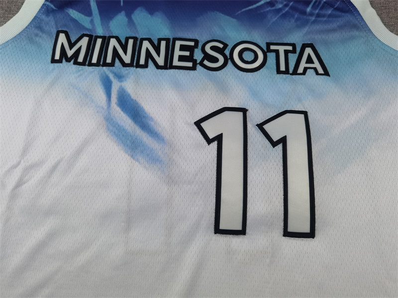 Men's Minnesota Timberwolves Naz Reid #11 White 2024/25 Swingman Player Jerseys - City Edition