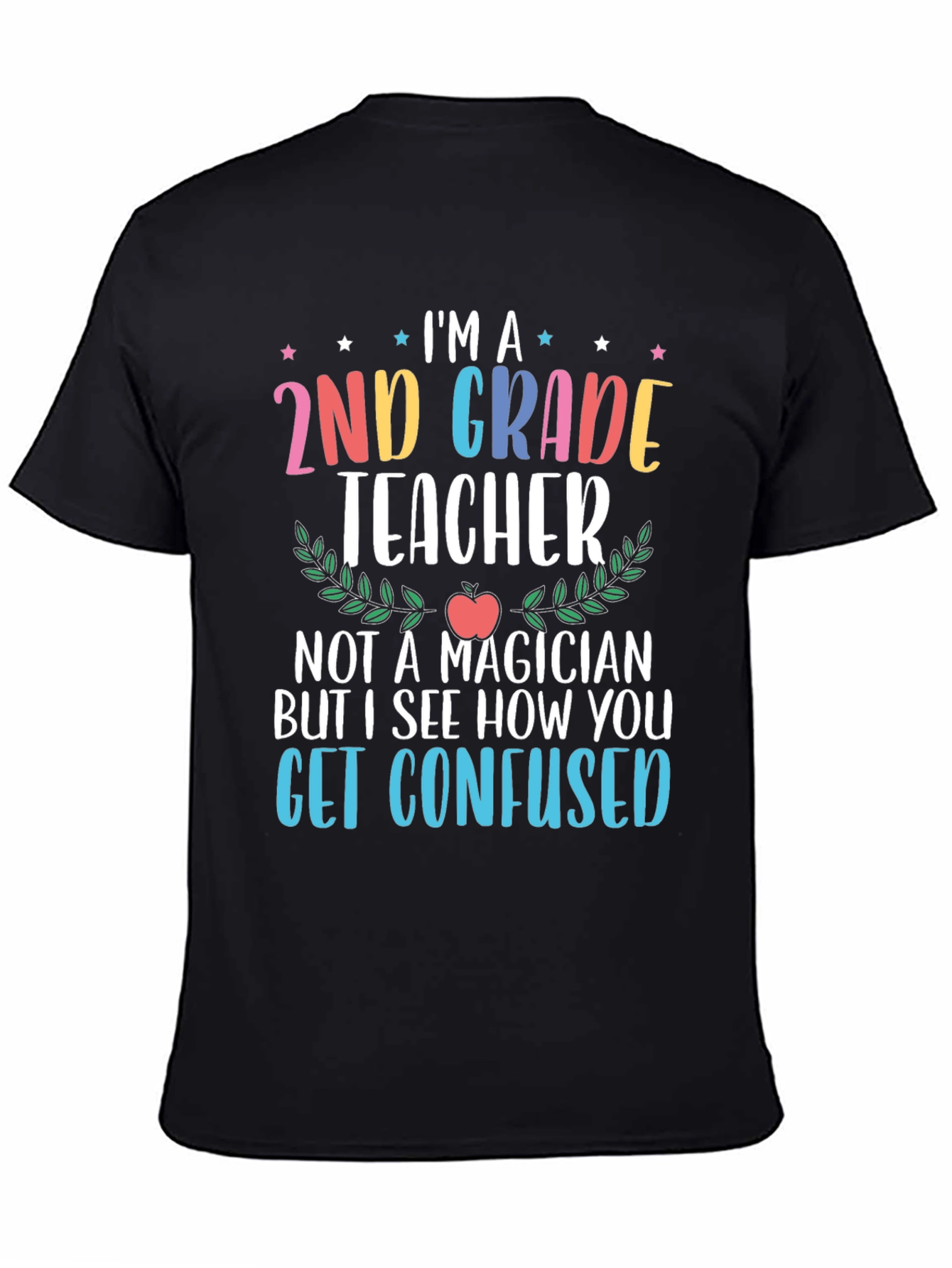 2nd Grade Teacher Graphic T-Shirt