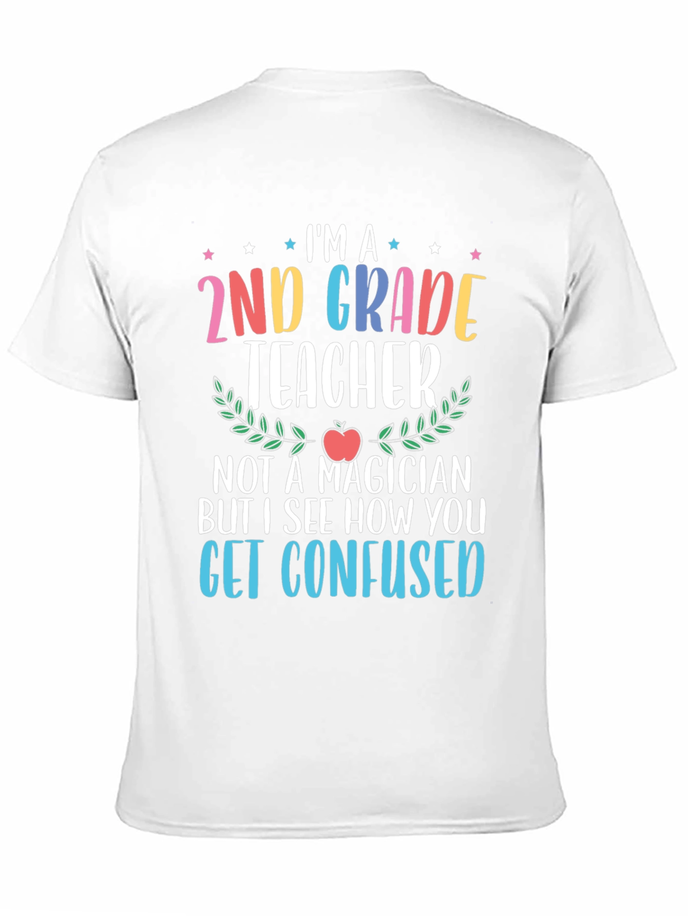 2nd Grade Teacher Graphic T-Shirt