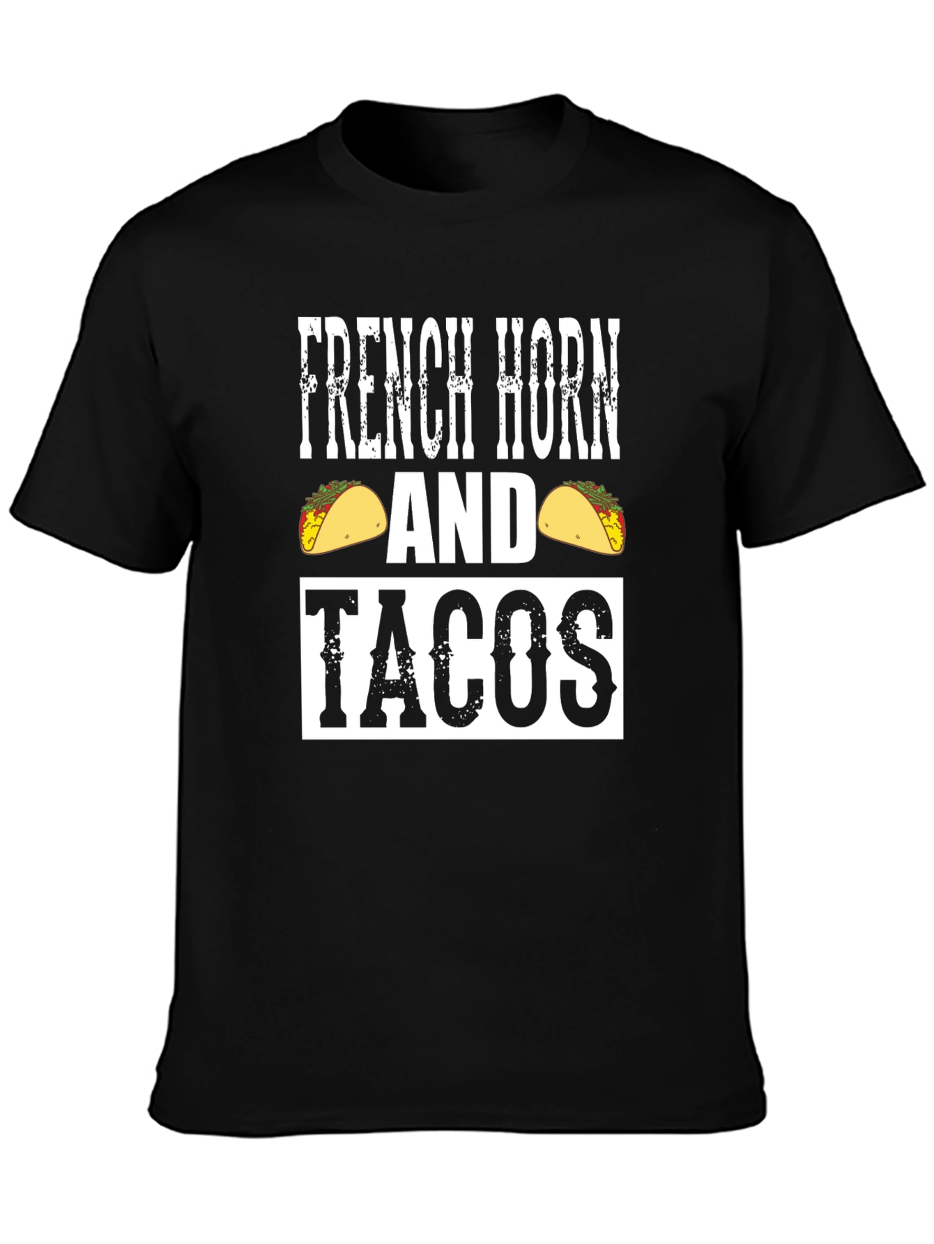 French Horn and Tacos Graphic Tee