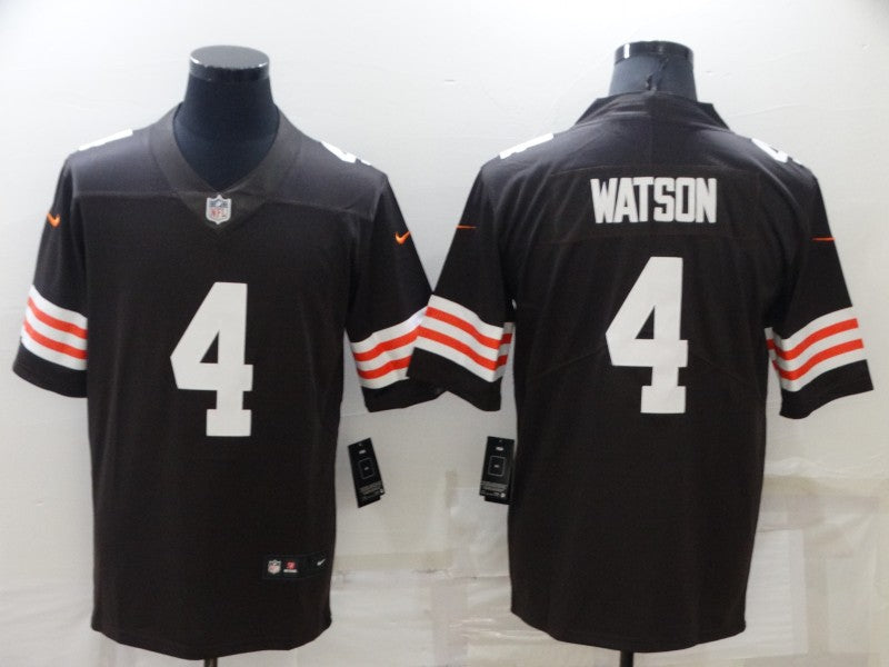 Men's Cleveland Browns Deshaun Watson #4 Brown Legend Jerseys