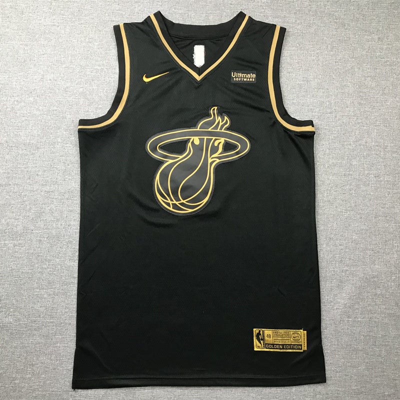 Men's Miami Heat Dwyane Wade #3 NBA Black Swingman Player Jerseys