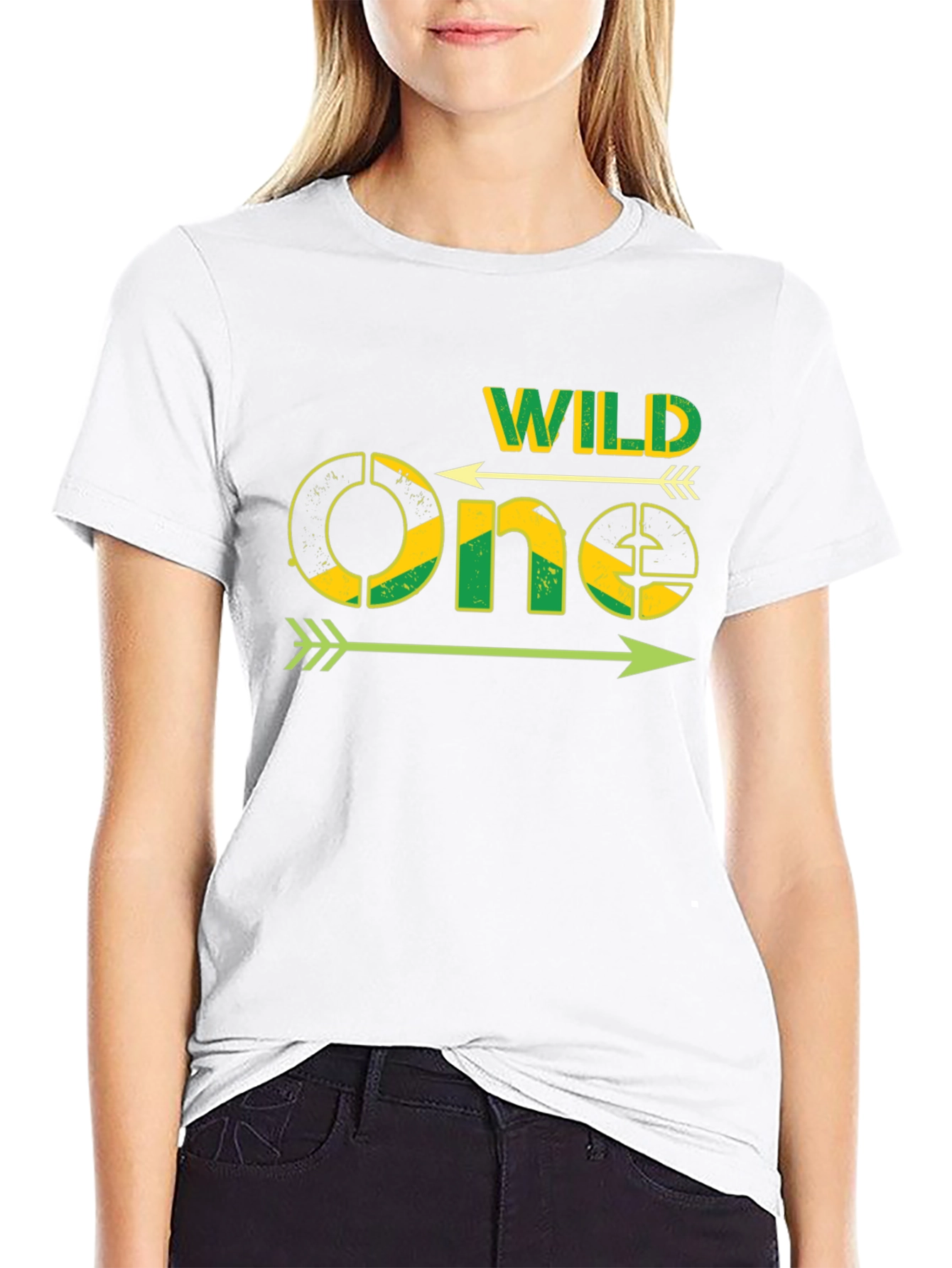 Wild One Jamaica Flag T-Shirt - Black