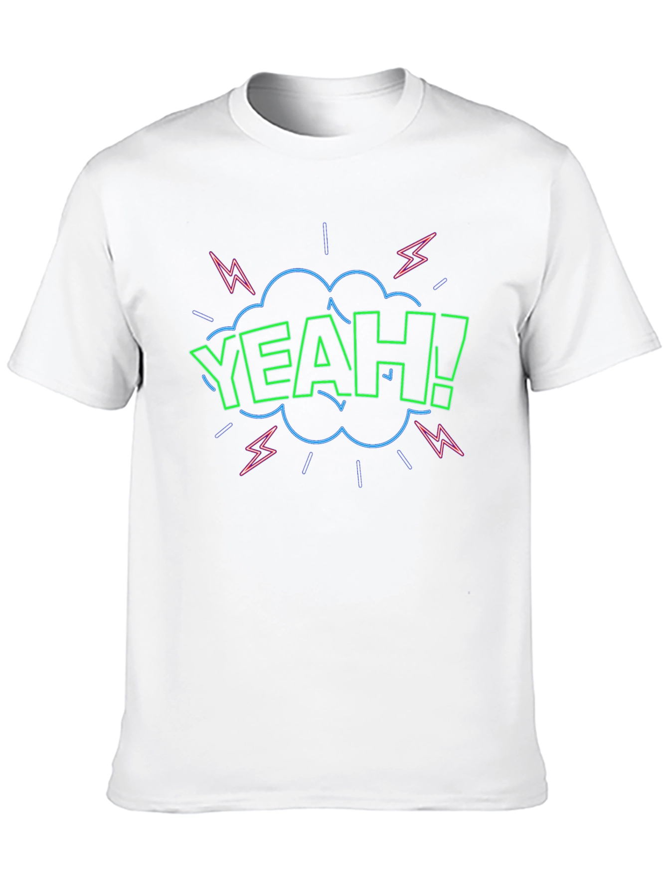 Yeah! Graphic Print Black T-Shirt