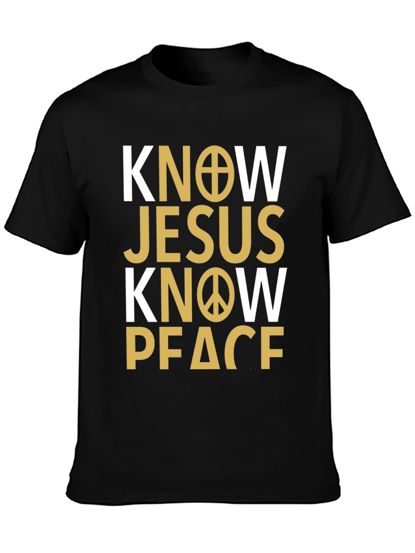 Know Jesus Know Peace Graphic T-Shirt