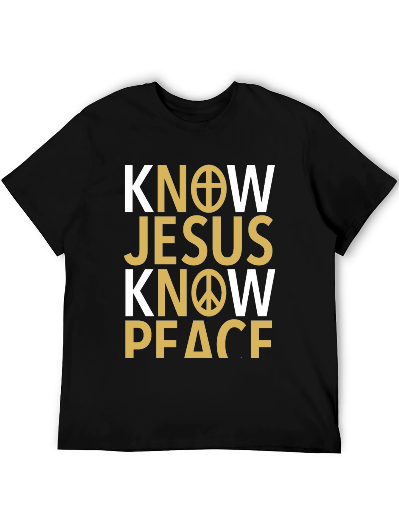 Know Jesus Know Peace Graphic T-Shirt
