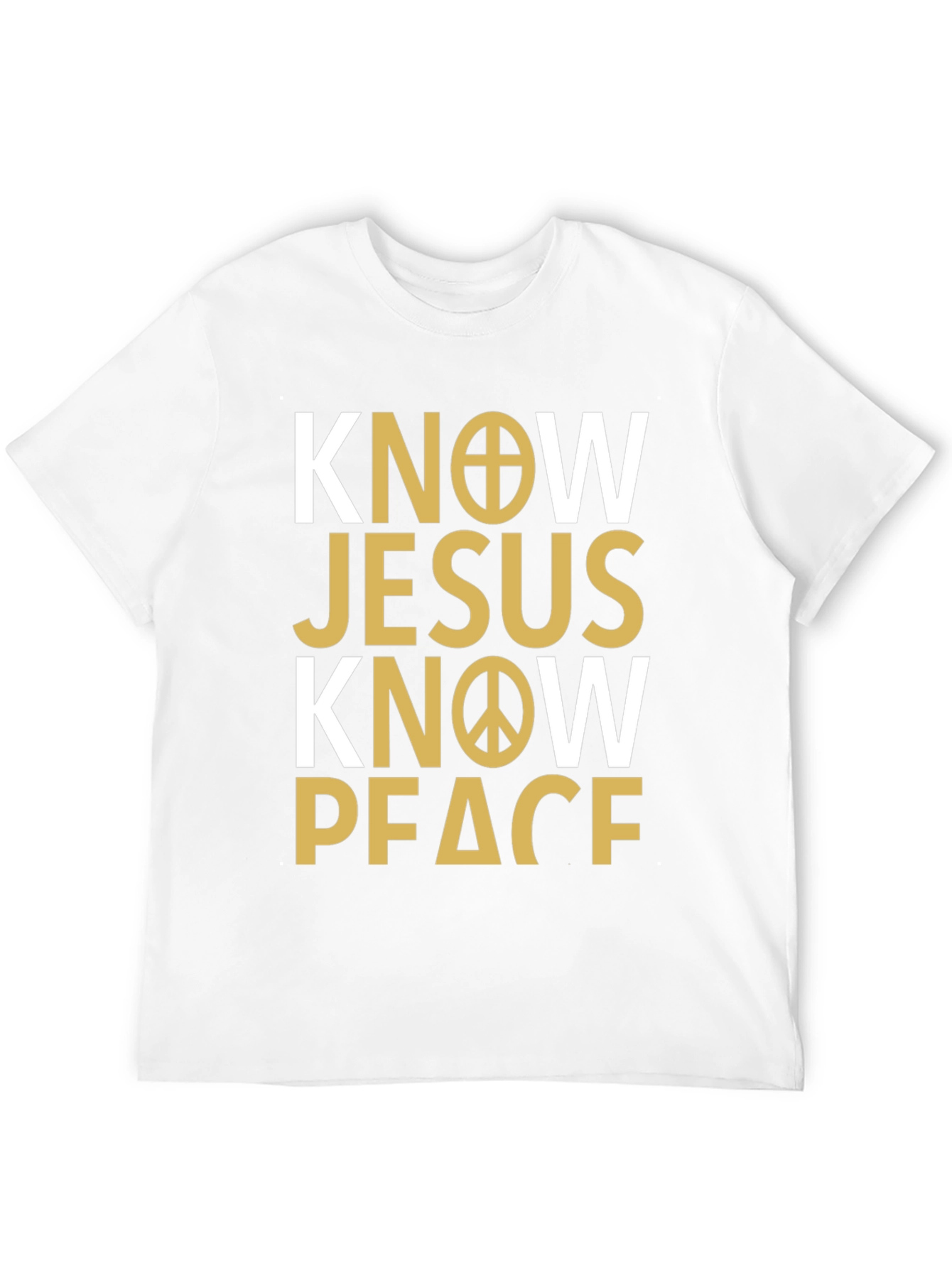 Know Jesus Know Peace Graphic T-Shirt
