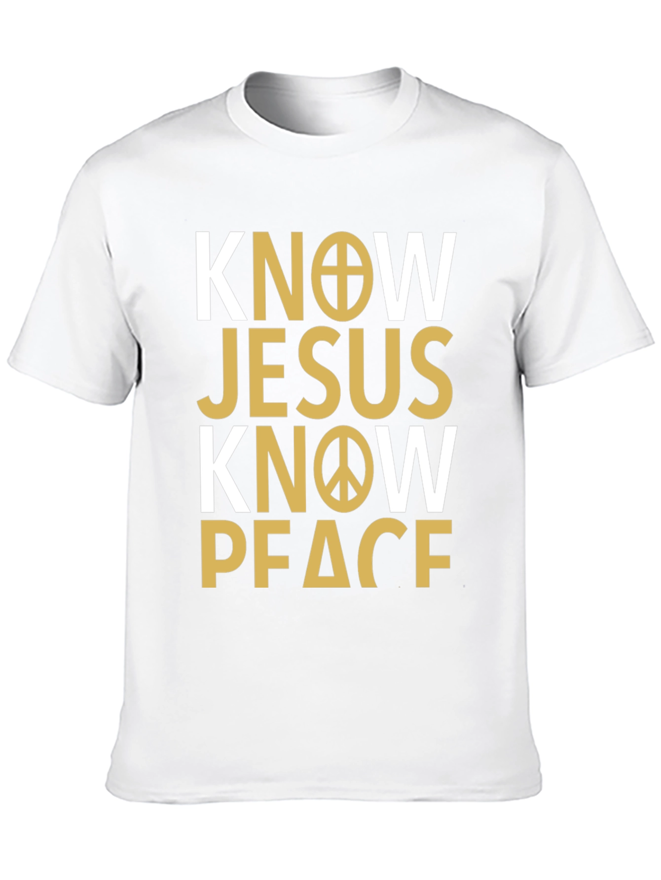 Know Jesus Know Peace Graphic T-Shirt