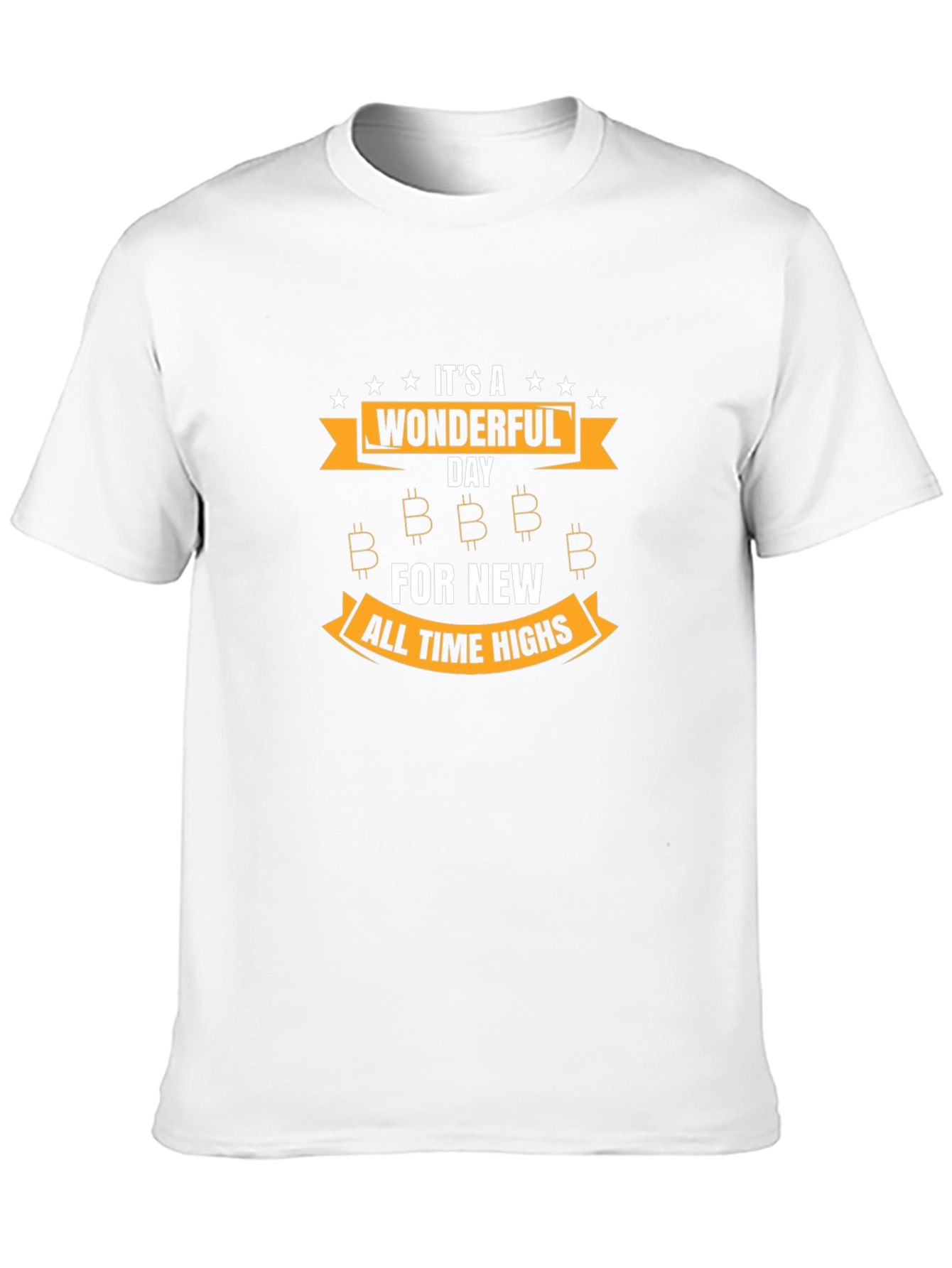 Bitcoin All Time Highs Black Graphic T-Shirt