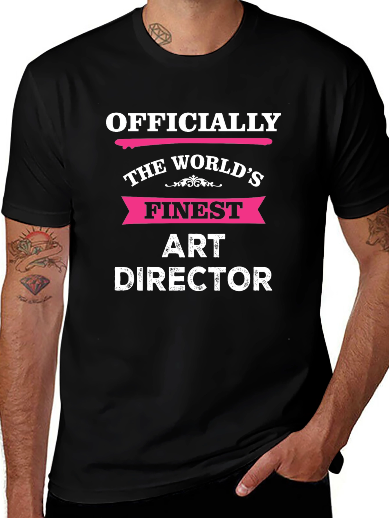 Officially The Worlds Finest Art Director T-Shirt