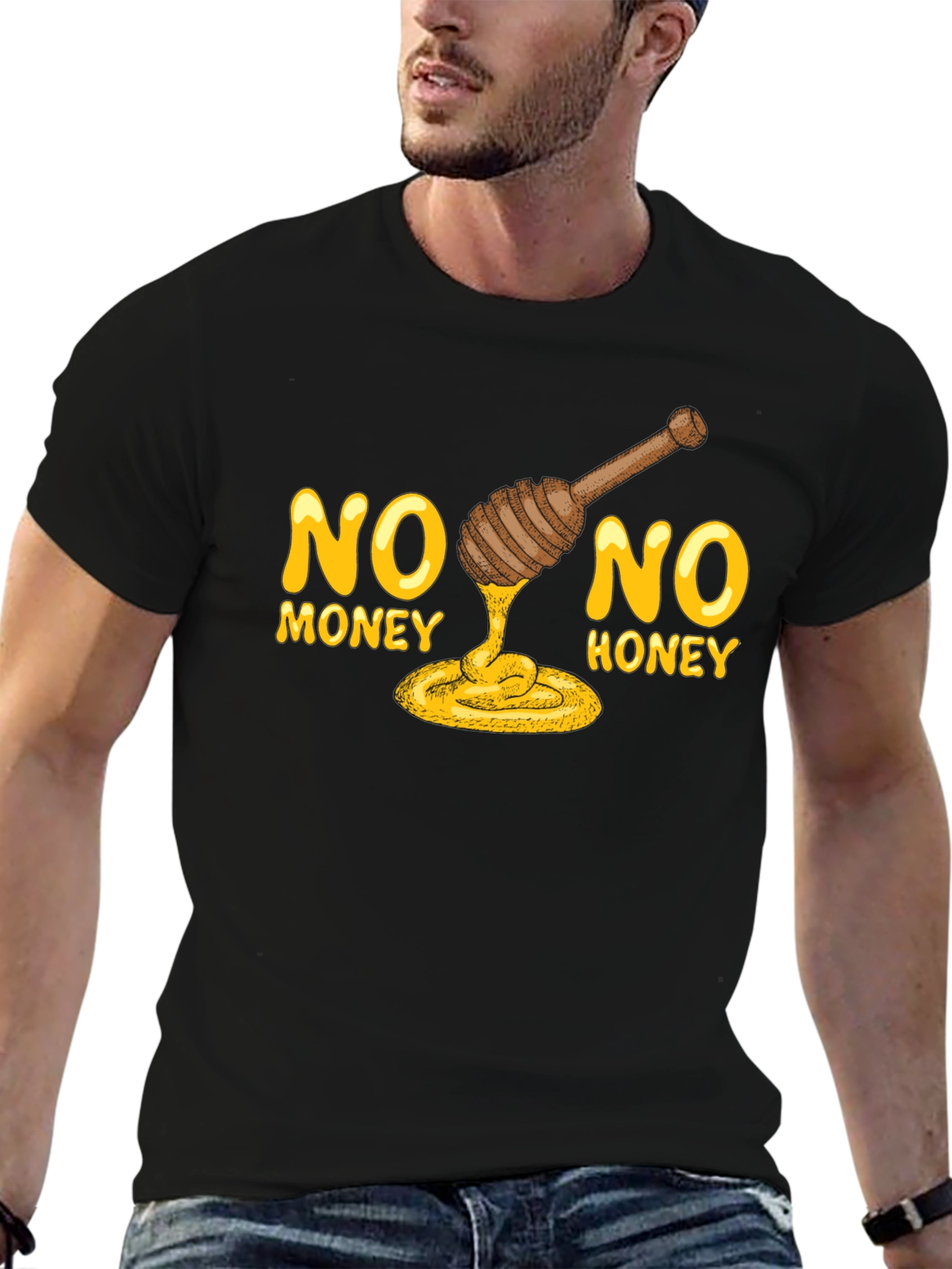No Money No Honey Graphic T-Shirt