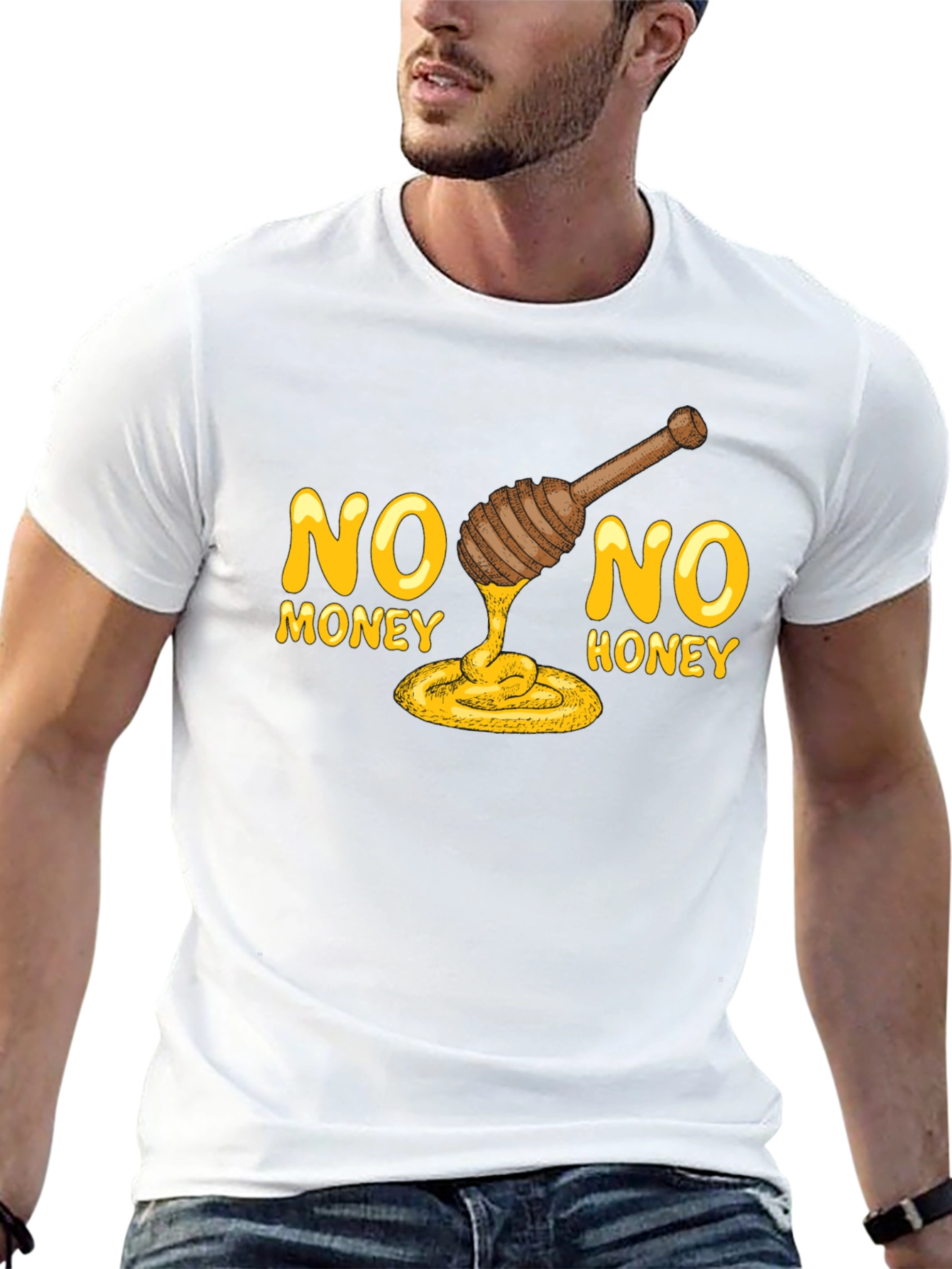 No Money No Honey Graphic T-Shirt