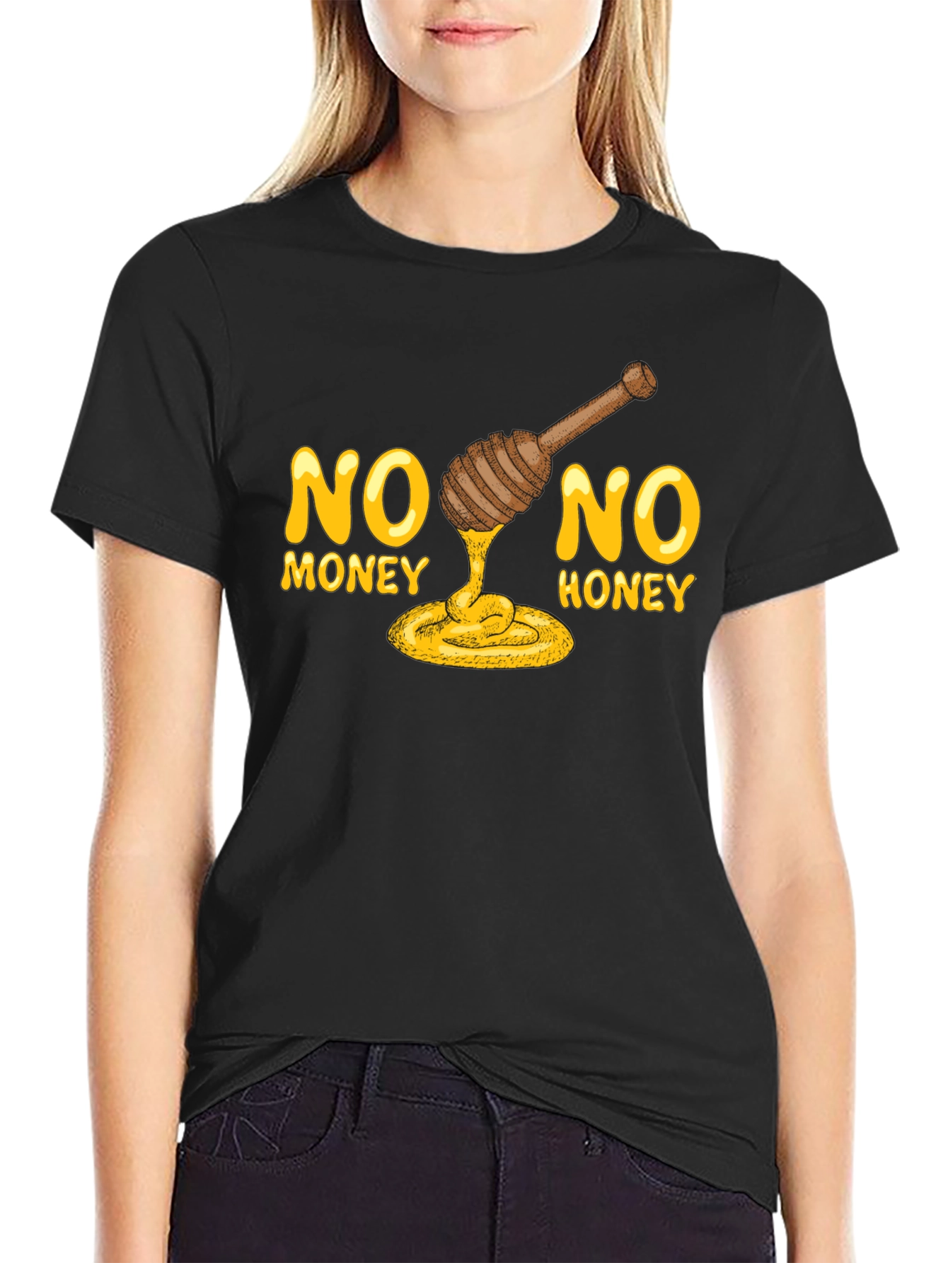 No Money No Honey Graphic T-Shirt