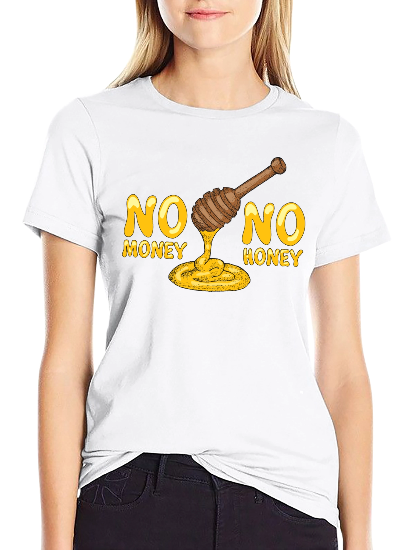 No Money No Honey Graphic T-Shirt