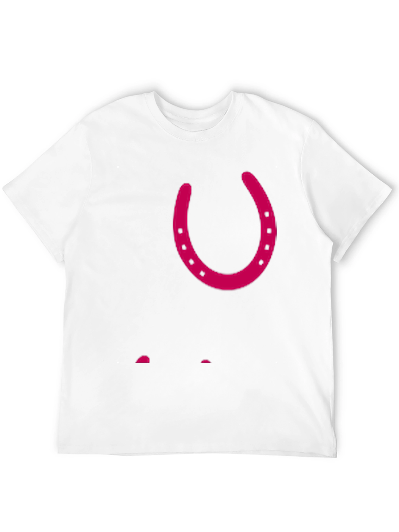 Lucky Horseshoe Graphic Tee - Black