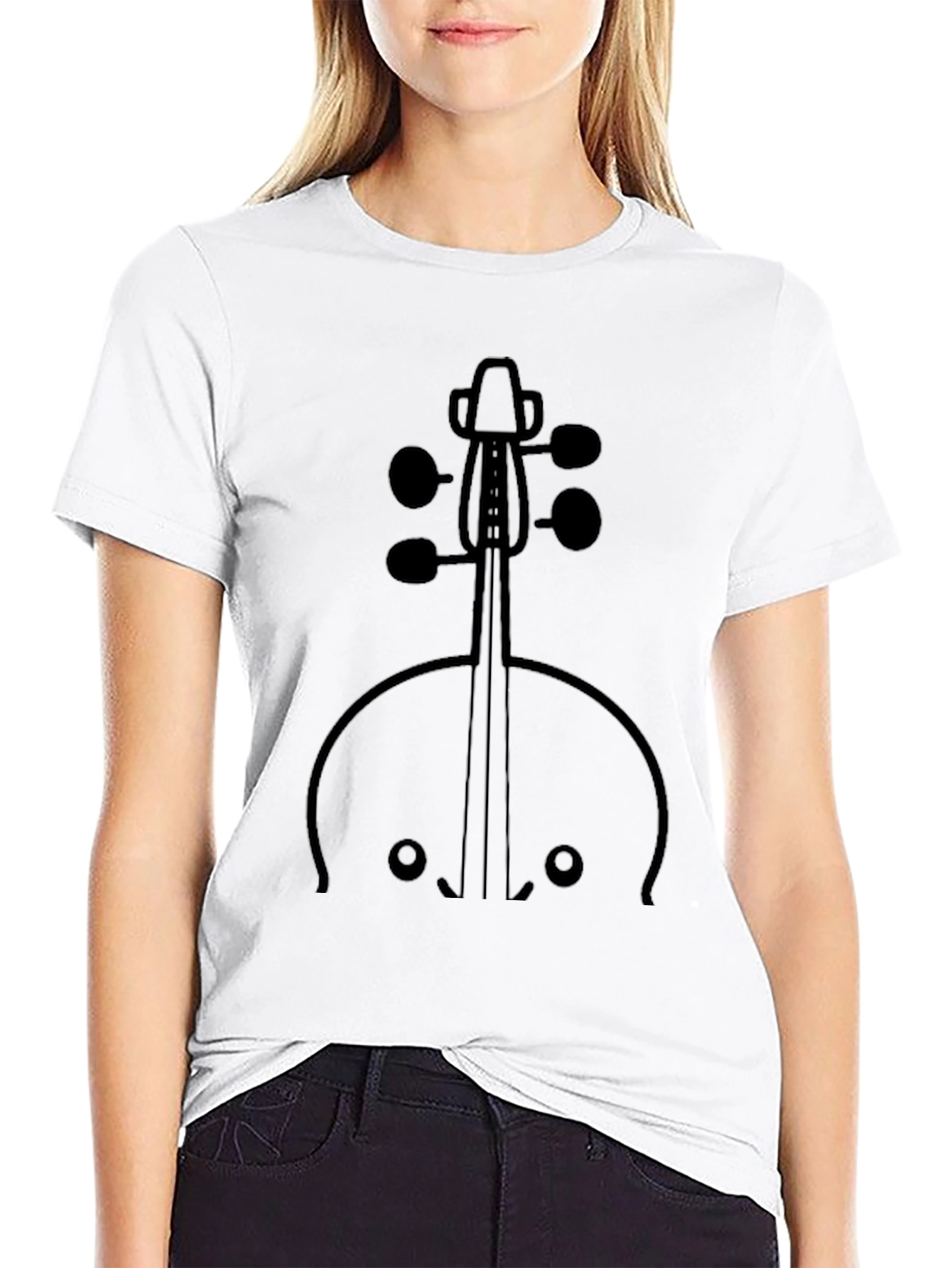 Musical Instrument Graphic Tee - Stylish Musician T-Shirt
