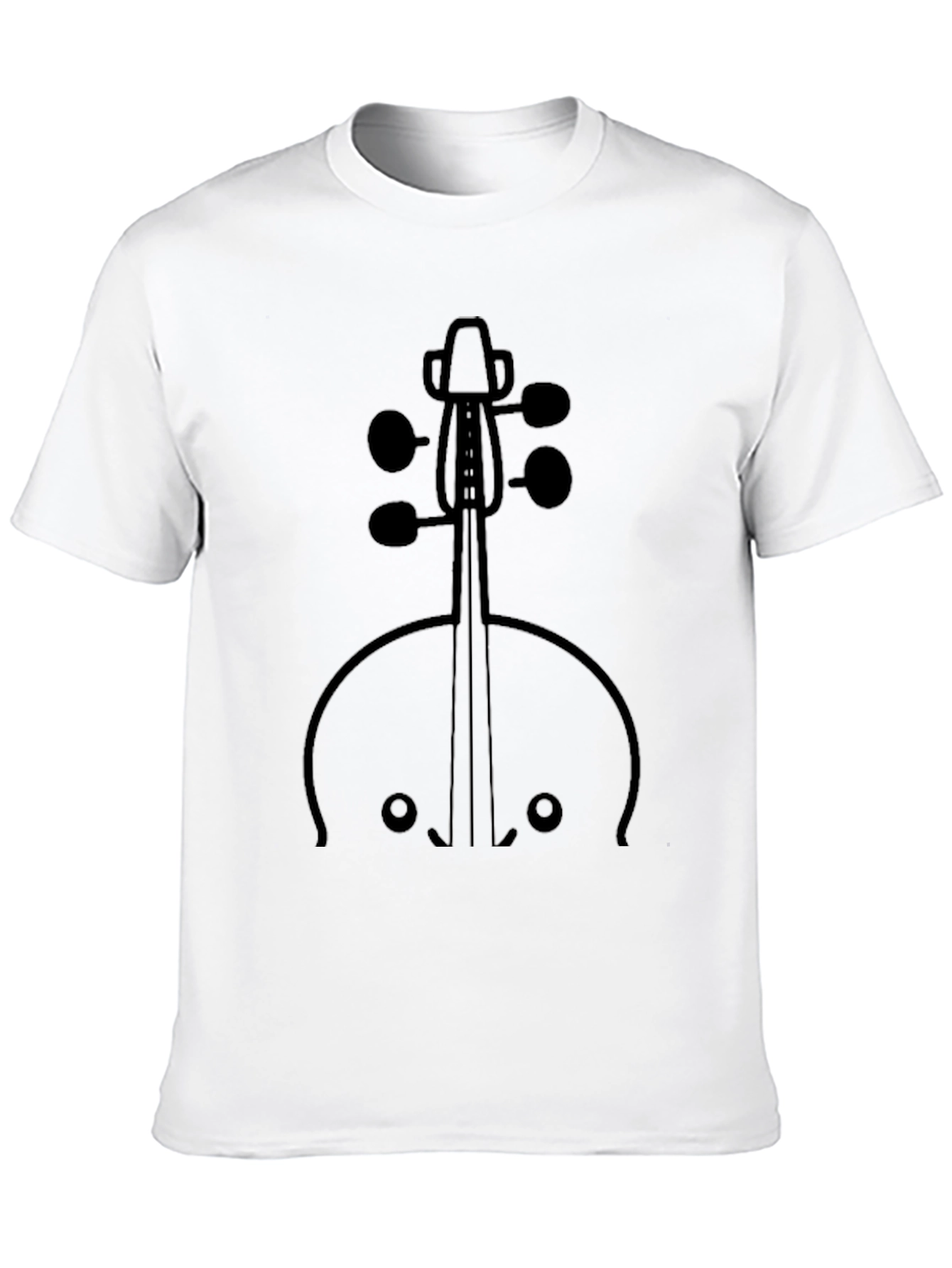 Musical Instrument Graphic Tee - Stylish Musician T-Shirt
