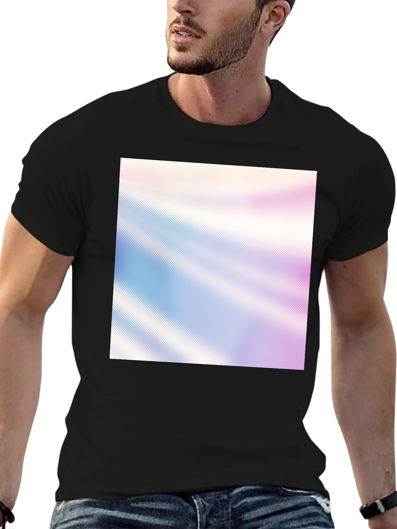 Abstract Prism T-Shirt - Soft Texture