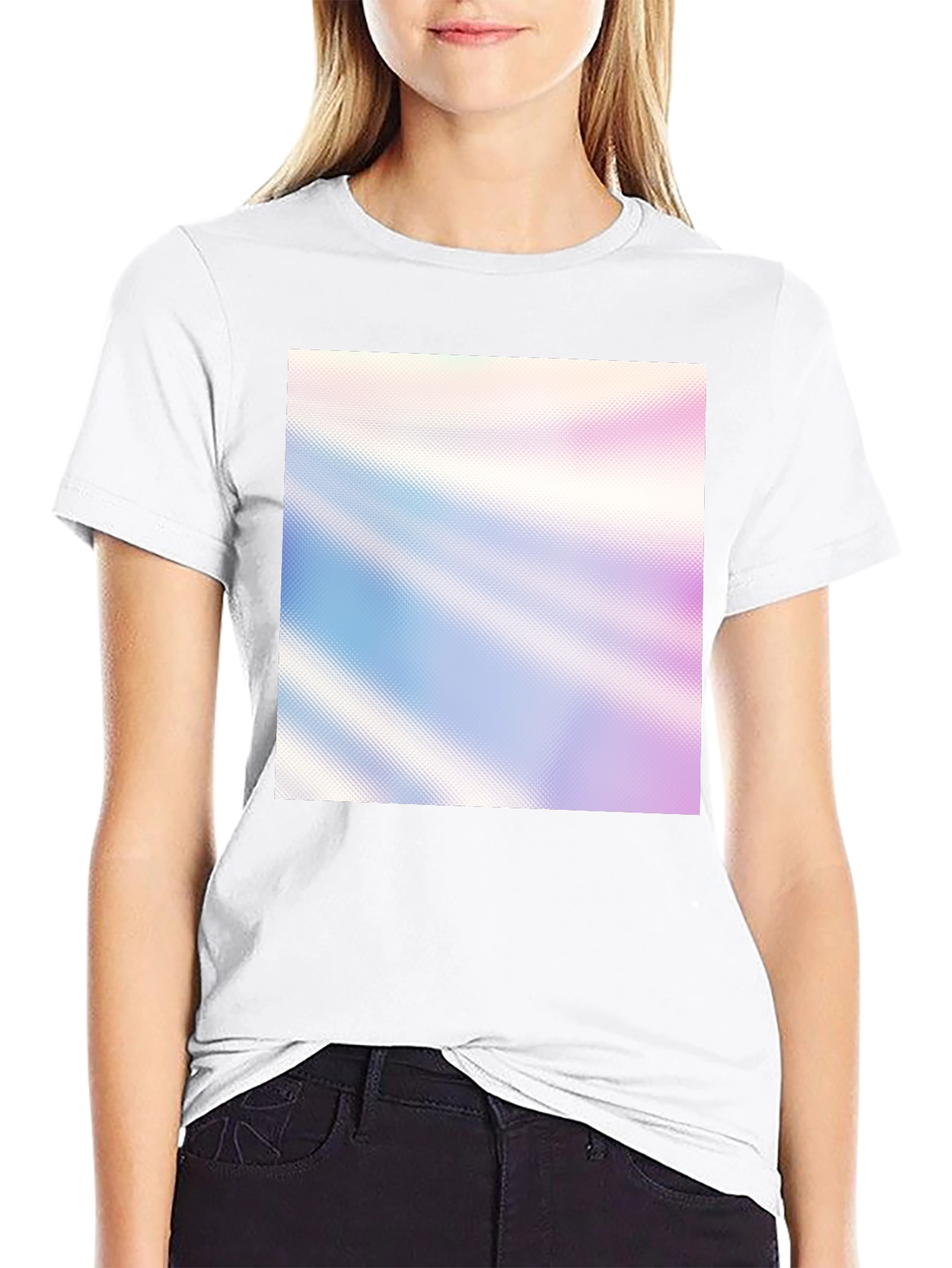Abstract Prism T-Shirt - Soft Texture