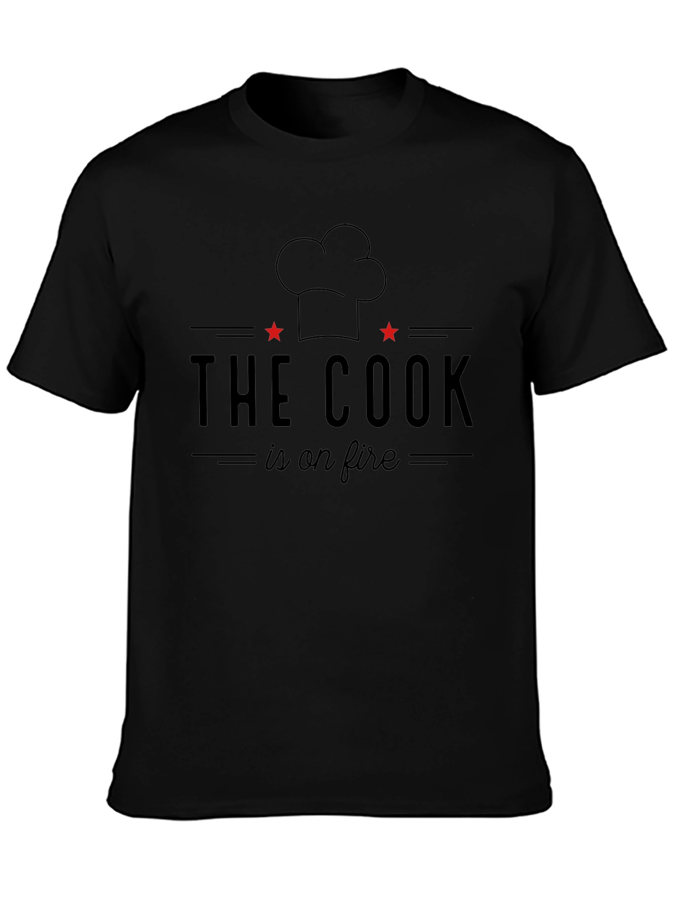 The Cook is on Fire Graphic Tee