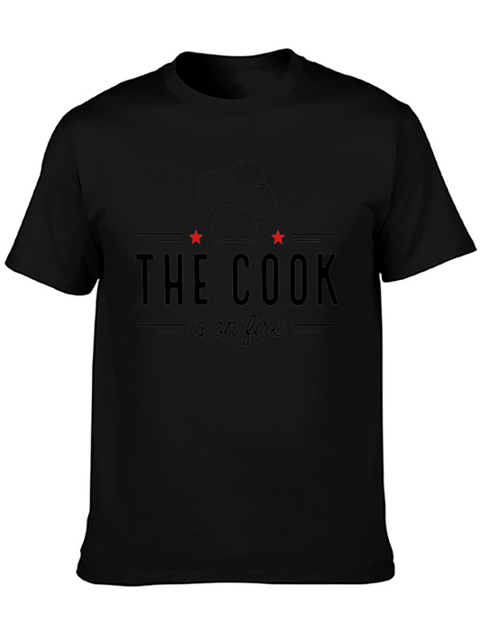 The Cook is on Fire Graphic Tee