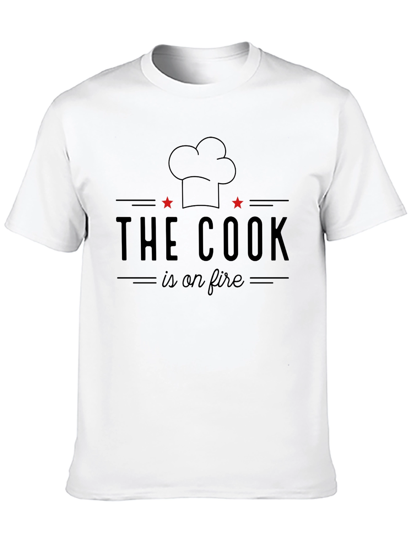 The Cook is on Fire Graphic Tee