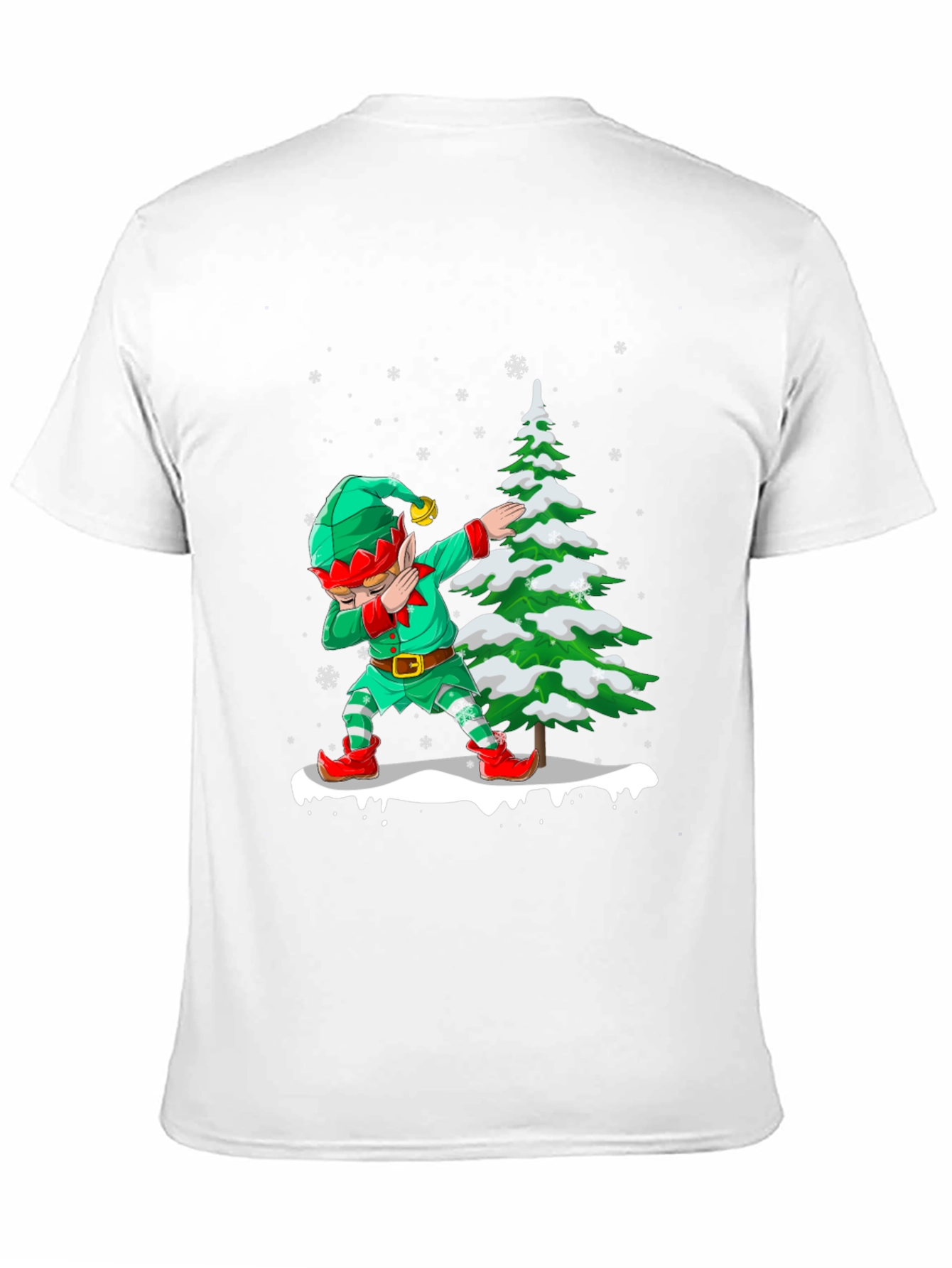 Dabbing Elf Christmas T-Shirt