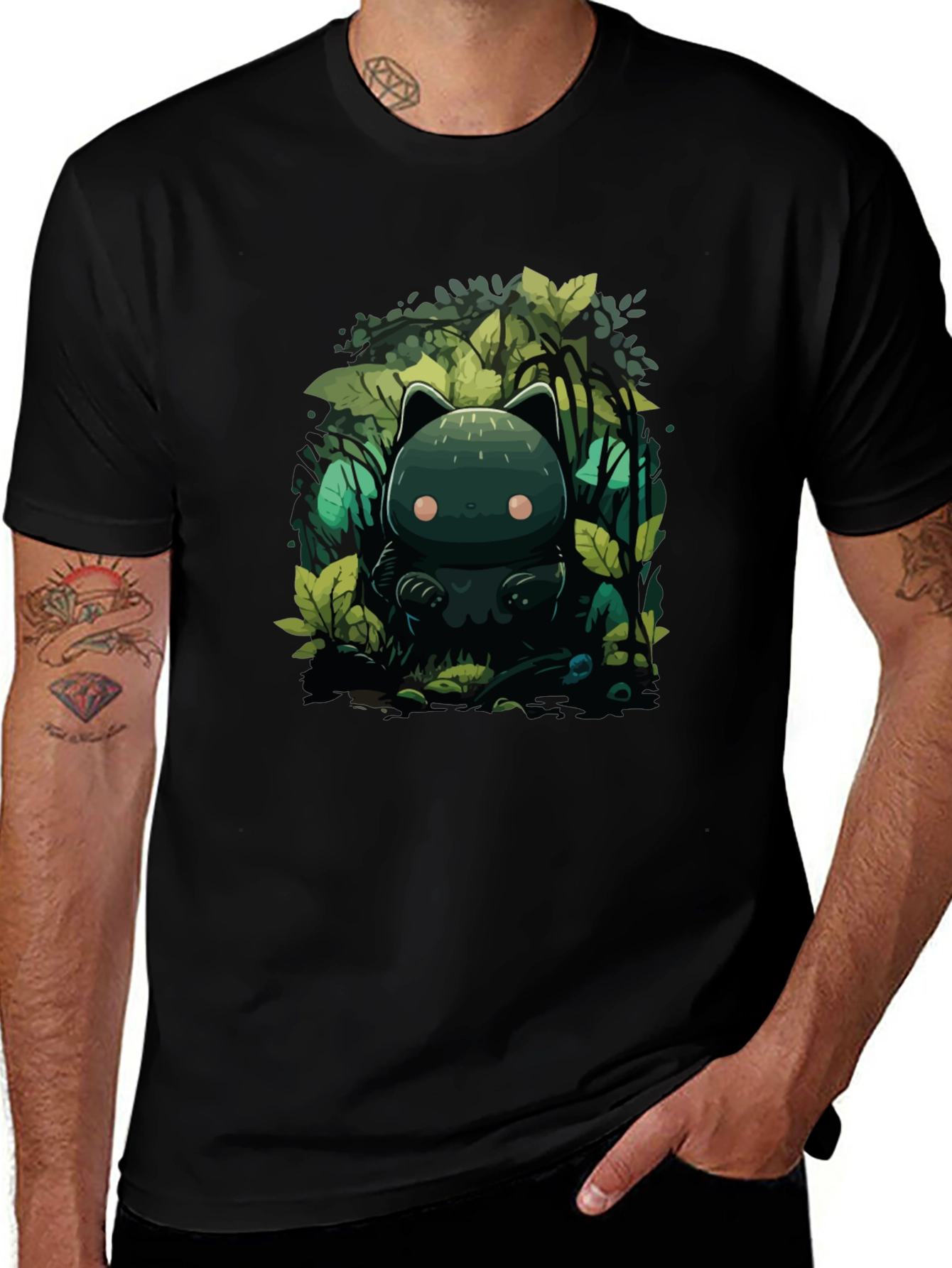 Forest Guardian Tee - Cute Creature Design